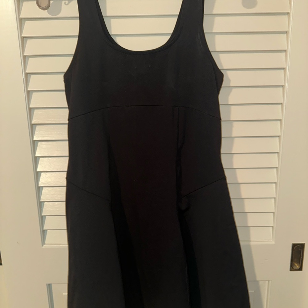 Workout Black Sleeveless Dress